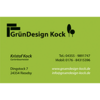Logo von des Partnerbetrieb GrünDesign Kock – Garten- und Landschaftsbau